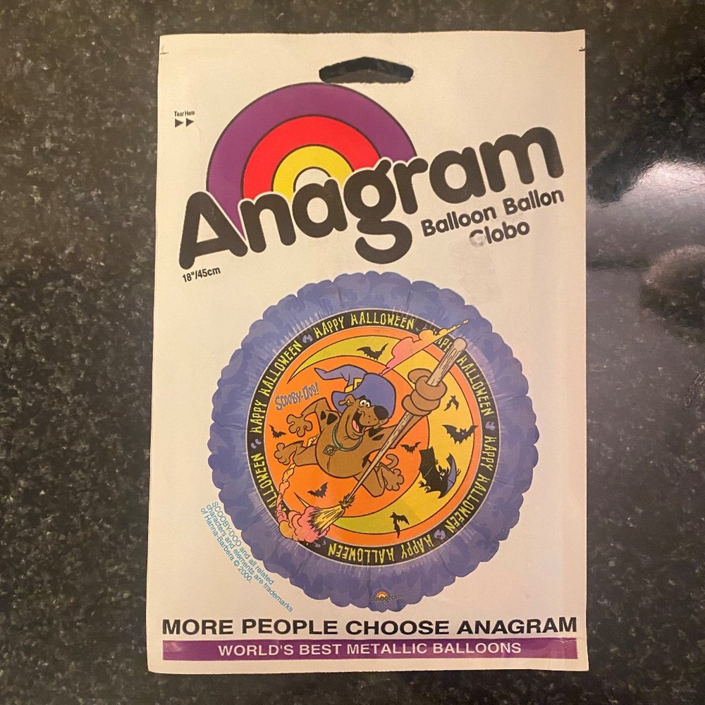 Anagram Vintage Scooby-Do Halloween Mylar Balloon 18"
